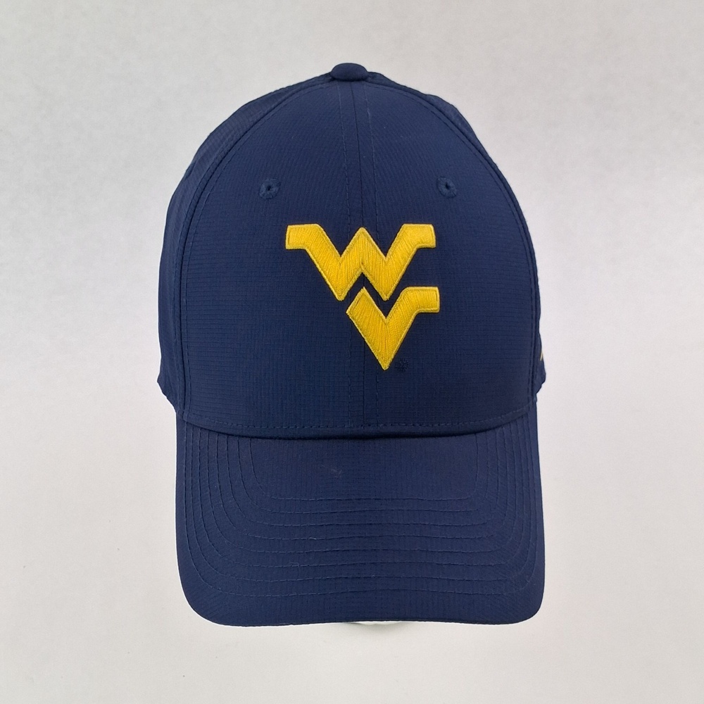 West Virginia Mountaineers Hat Cap Strap Back Mens Medium Blue NCAA Nike